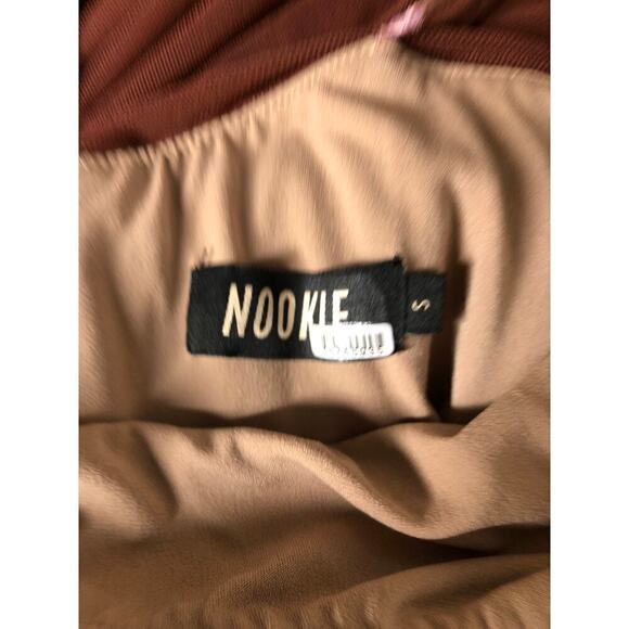 Nookie Mecca Mesh Gown Brown S - Picture 9 of 11